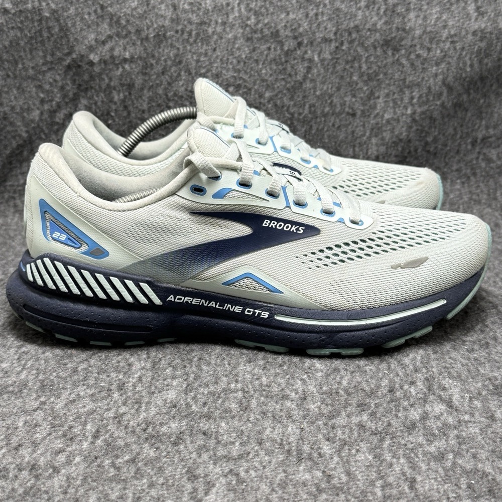 Brooks Adrenaline GTS 23 Womens Size 9.5 B Stability Running Shoes Aqua 1203811